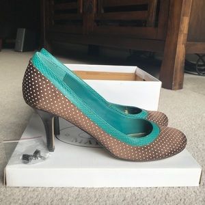 Steve Madden P-Lonnie polka dot heels